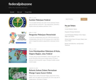 Federaljobszone.com(federaljobszone) Screenshot