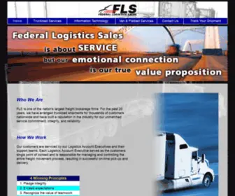 Federallog.com(Federal Logistics Services) Screenshot