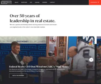 Federalrealty.com(Federal Realty) Screenshot