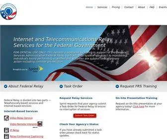 Federalrelay.us(Federal Relay) Screenshot