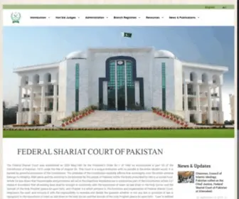 Federalshariatcourt.gov.pk(BeRenovate) Screenshot