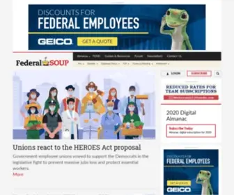 Federalsoup.com(Government Executive) Screenshot