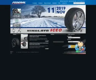 Federaltire.com(Federal Tyres) Screenshot