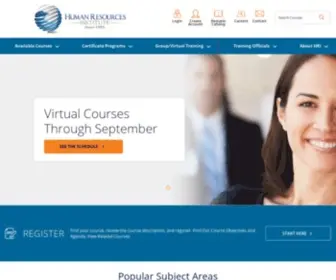 Federaltraining.com(Human Resources Institute) Screenshot