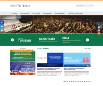 Federanziani.it(Federanziani Senior Italia) Screenshot