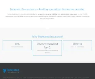 Federated.ca(Federated Insurance) Screenshot