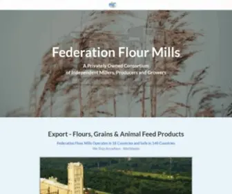 Federationflourmills.com(Federation Flour Mills) Screenshot