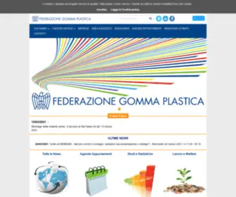 Federazionegommaplastica.it(Federazionegommaplastica) Screenshot