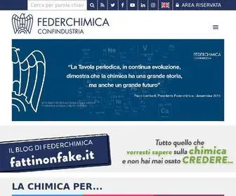 Federchimica.it(Federazione nazionale Industria Chimica) Screenshot