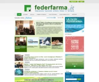 Federfarma.it(Federfarma) Screenshot