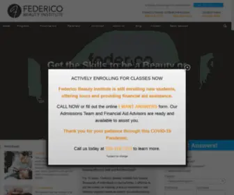 Federico.edu(Beauty School in Sacramento) Screenshot