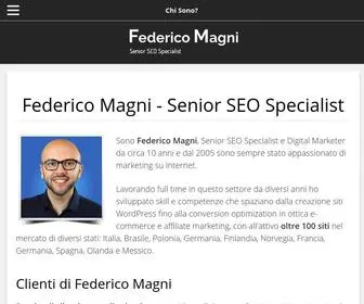 Federicomagni.it(Federico Magni) Screenshot