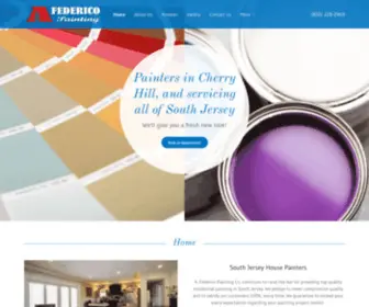 Federicopainting.com(Painters in Cherry Hill) Screenshot