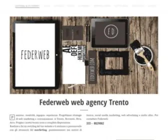 Federweb.com(Siti internet Trento) Screenshot