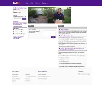 Fedexsameday.com(FedEx SameDay®) Screenshot