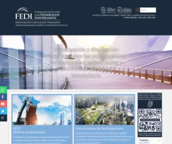 Fedi.org.ar(FUNDACION DE ESTUDIOS PARA DESARROLLOS INMOBILIARIOS) Screenshot