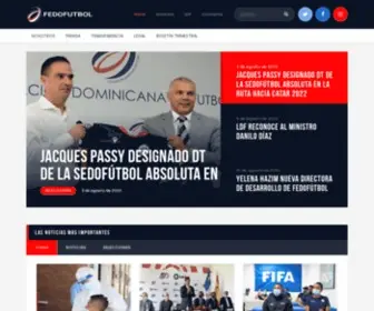Fedofutbol.do(Federación Dominicana de Fútbol) Screenshot