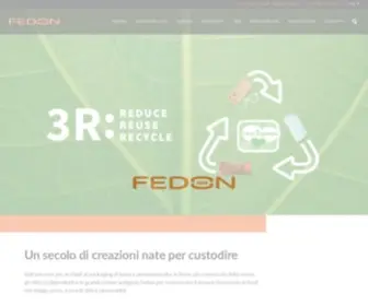 Fedon.it(Dall’astuccio per occhiali al packaging di lusso e personalizzato) Screenshot