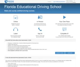 Fedsafe.com(Online and In Person Driving School) Screenshot