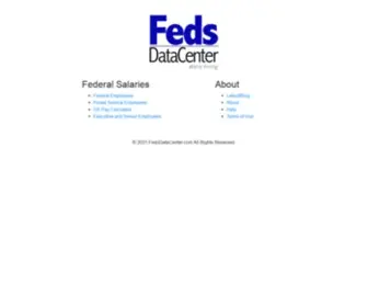 Fedsdatacenter.com(Data From Uncle Sam) Screenshot
