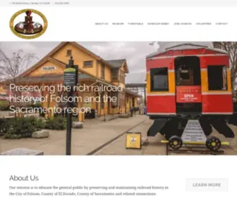 Fedshra.org(El Dorado & Sacramento Historical Railroad Association) Screenshot
