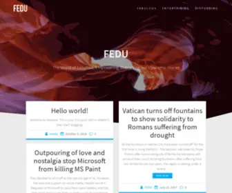 Fedu.org(Fedu) Screenshot