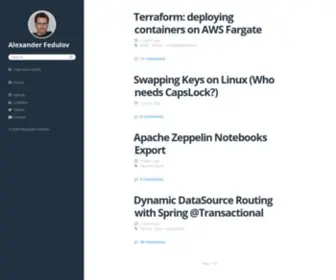 Fedulov.website(Fedulov website) Screenshot