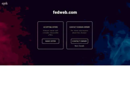Fedweb.com(The Leading Fedweb Site on the Net) Screenshot