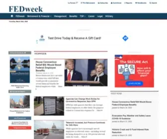 Fedweek.com(Government News & Resources for Federal Employees) Screenshot
