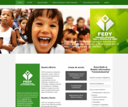 Fedy.org.co(Portal FEDY) Screenshot