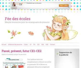 Fee-Des-Ecoles.fr(Fée des écoles) Screenshot
