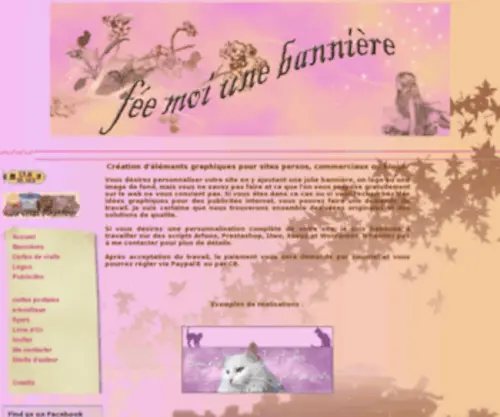 Fee-Moi-Une-Banniere.net(Création) Screenshot
