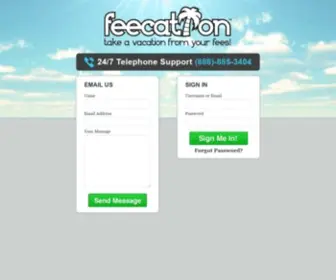 Feecation.com(Feecation) Screenshot