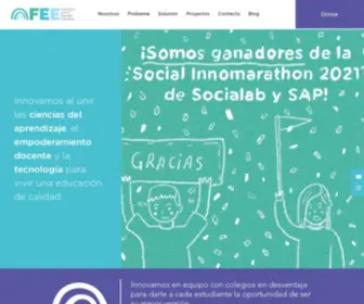 Feecolombia.org(Innovación educativa) Screenshot