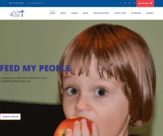 Feed-MY-People.org(A Christian Food Pantry) Screenshot