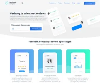 Feedbackcompany.nl(Online Reviews) Screenshot