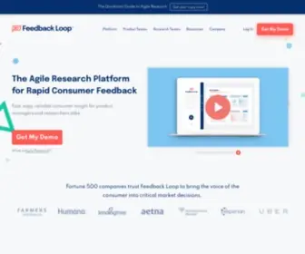 Feedbackloop.com(Feedback Loop) Screenshot