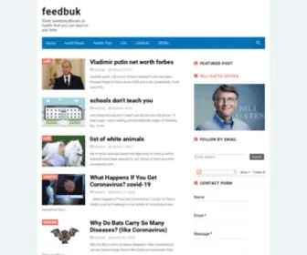 Feedbuk.com(This domain is brand new) Screenshot