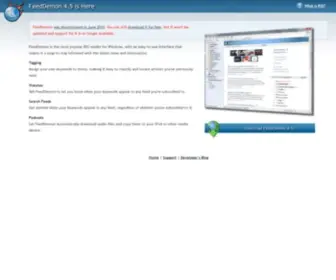Feeddemon.com(Free Windows RSS Reader) Screenshot