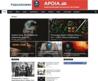 Feededigno.com.br(Conteúdos diários sobre cultura pop/geek) Screenshot