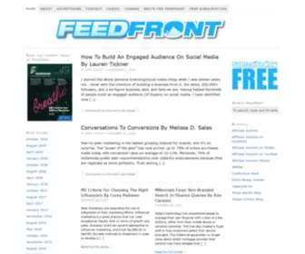 Feedfront.com(Affiliate Magazine) Screenshot