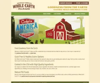 Feedgoodness.com(Whole Earth Farms™) Screenshot