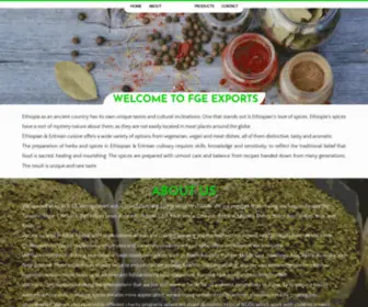 Feedgreenethiopia.com(Feed Green Ethiopia (FGE)) Screenshot