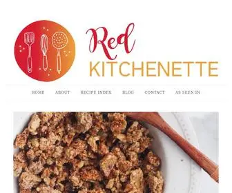 Feedingaudrey.com(Red Kitchenette) Screenshot