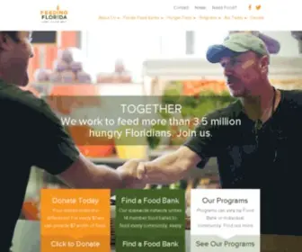 Feedingflorida.org(Feeding Florida) Screenshot