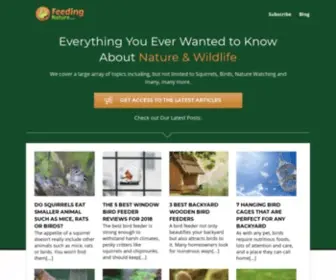 Feedingnature.com(Feeding Nature) Screenshot