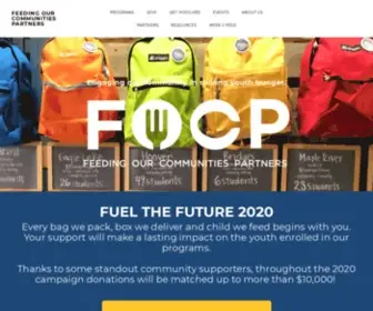 Feedingourcommunitiespartners.org(FEEDING OUR COMMUNITIES PARTNERS) Screenshot