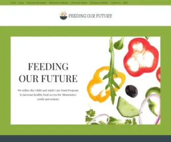 Feedingourfuturemn.org(FEEDING OUR FUTURE) Screenshot