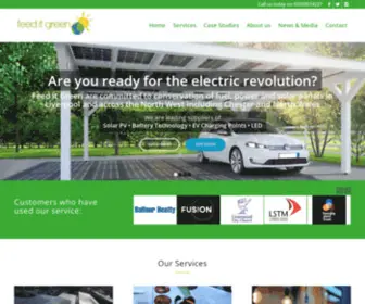 Feeditgreen.com(#1 Best Solar Panels in Liverpool) Screenshot