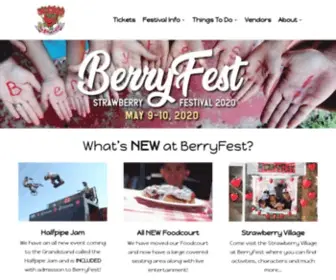 Feedmeberries.com(BerryFest Strawberry Festival Roseville CA) Screenshot